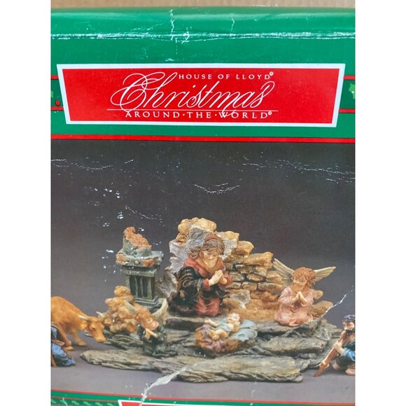 House of Lloyd “The Presepio” 8-Pc Nativity Set with Box 1980s - w/FLAW - Picture 16 of 16